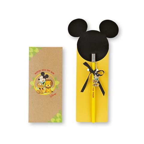 MATITA CON CHARM MICKEY H9 CON BUSTA